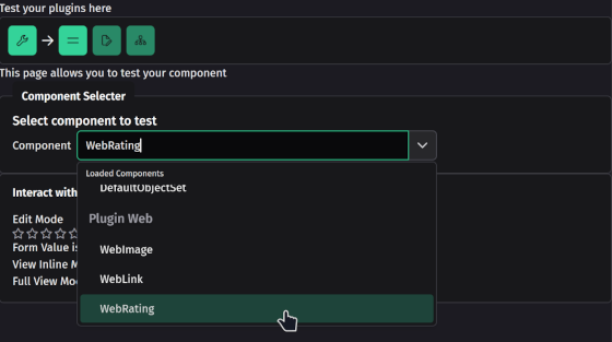 select rating
