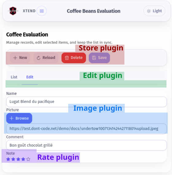 Edit object screenshot