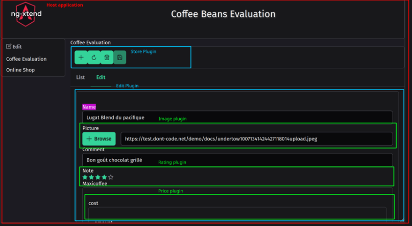 Edit object screenshot